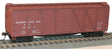 40' 6-Panel Single-Sheathed Wood Boxcar w/Wood Doors & Steel Ends - Kit -- Illinois Central #128935 (Boxcar Red)