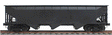 AAR 70-Ton Offset-Side 3-Bay Hopper - Kit -- Undecorated (black)