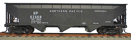 AAR 70-Ton Offset-Side 3-Bay Hopper -- Northern Pacific