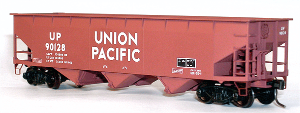 AAR 70-Ton Offset-Side 3-Bay Hopper Kit -- Union Pacific
