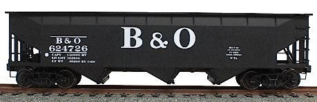 3-Bay Coal Hopper - 12-Number Set -- Baltimore & Ohio (black, white)