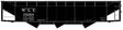 AAR 70-Ton Offset-Side 3-Bay Hopper - Kit -- Wheeling & Lake Erie 78369 (black)