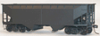 50-Ton Offset-Side 2-Bay Hopper - Kit -- Undecorated