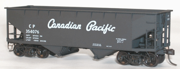 50-Ton Offset-Side 2-Bay Hopper - Kit -- Canadian Pacific