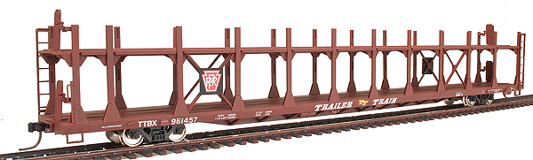 89' Bi-Level Open Auto Rack - Ready to Run -- Pennsylvania #1
