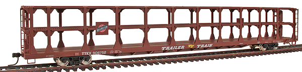 89' Tri-Level Open Auto Rack - Ready to Run -- Chicago & North Western #1