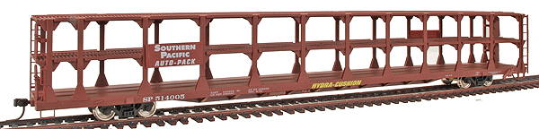 89' Tri-Level Open Auto Rack - Ready to Run -- Southern Pacific #2