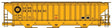 Pullman-Standard 4750 3-Bay Covered Hopper - Kit -- Corn Sweeteners CRDX 7184 (yellow, black)