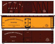 40' Wood Boxcars and Wood Reefer Set - Kit -- Northern Pacific #20195, 93652, 12764 (3 Schemes)