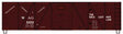 40' 6-Panel Single-Sheathed Wood Boxcar w/Steel Doors & Ends - Kit -- Wellsville, Addison & Galeton #6059 (Boxcar Red)