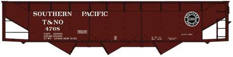 AAR 70-Ton Offset-Side 3-Bay Hopper - Kit -- Southern Pacific T&NO (Boxcar Red, black, Lines Logo)