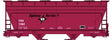 ACF 2-Bay Covered Hopper - Kit -- Oglebay Norton ITGX #11562 (red, black, white)
