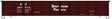 AAR 41' Steel Gondola - Kit -- Southern Pacific #363874 (Boxcar Red, Sans Serif Lettering)