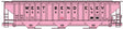 Pullman-Standard 4750 3-Bay Covered Hopper - Kit -- West Bend Elevator RREX #4293 (pink, black)