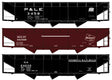 AAR 70-Ton Offset-Side 3-Bay Hopper 3-Pack - Kit -- 1 Each Pittsburgh & Lake Erie/PC, Milwaukee Road & Georgia Railroad