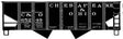 USRA 55-Ton 2-Bay Open Hopper - Kit -- Chesapeake & Ohio #65249 (Class H5-25, black)