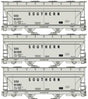 ACF 2-Bay Covered Hopper 3-Pack - Kit -- Southern Railway #91037, 91065, 91082 (gray)