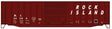 50' Exterior-Post Modern Boxcar - Kit -- Rock Island #36280 (Boxcar Red, Italic Lettering)