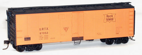40' Steel Reefer w/Hinged Door - Kit (Plastic) -- Rock Island