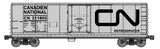 40' Steel Reefer w/Plug Doors - Kit -- Canadian National #211805 (aluminum, black, Noodle Logo)-2