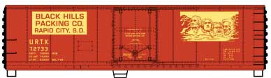 40' Steel Reefer w/Plug Doors - Kit -- Black Hills Packing