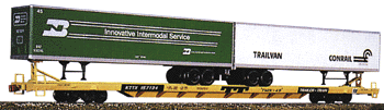 89' TOFC Flatcar -- KTTX #157134