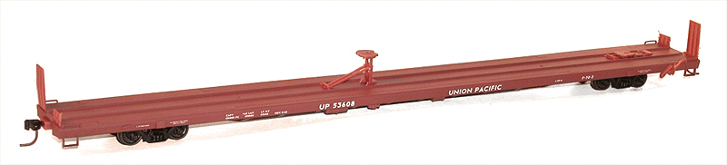 89' TOFC Intermodal Flatcar - Kit -- Union Pacific (Boxcar Red)