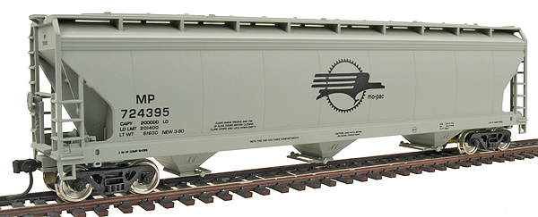 Accuready(TM) 47' ACF 3-Bay Center Flow Covered Hopper Assembled -- Missouri Pacific