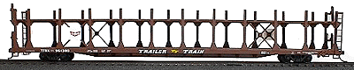 Bi-Level Open Auto Rack -- Gulf, Mobile & Ohio