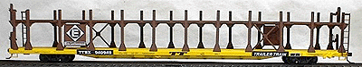 Bi-Level Open Auto Rack -- Erie Lackawanna