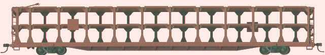 Tri-Level Open Auto Rack - Kit -- Undecorated