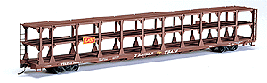Tri-Level Open Auto Rack -- Lousiville & Nashville