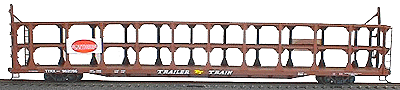 Tri-Level Open Auto Rack -- Southern