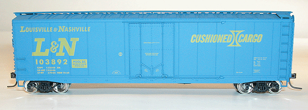 Accuready(TM) AAR 50' Riveted Plug Door Boxcar Assembled -- Louisville & Nashville