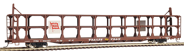 89' Bi-Level Open Auto Rack - Ready to Run -- Wabash