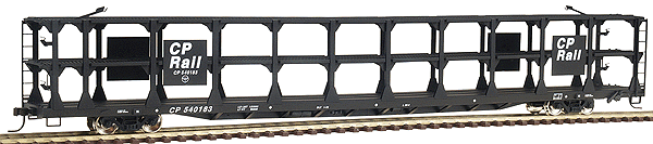 89' Bi-Level Open Auto Rack - Ready to Run -- Canadian Pacific