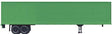 45' Highway Trailer - Kit -- Undecorated (green)