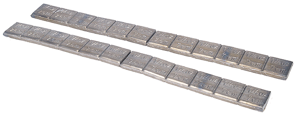 Flat Weights -- 1/2 x 1/2 x 3/16"  12.7 x 12.7 x 4.7mm (3oz  84g)