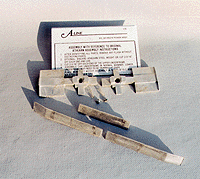 Weight Set -- 85' Flatcar End