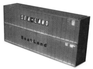 Container Decals -- Sea Land 40'