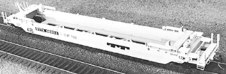 Gunderson Husky-Stack(R) Double-Stack Container Car -- Undecorated