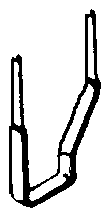 Stirrups pkg(25) -- Style C