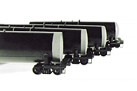 Tank Car Ends pkg(6) -- Undecorated