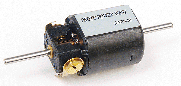 Mashima Motor w/1.5mm Shaft -- 12 x 20mm-1