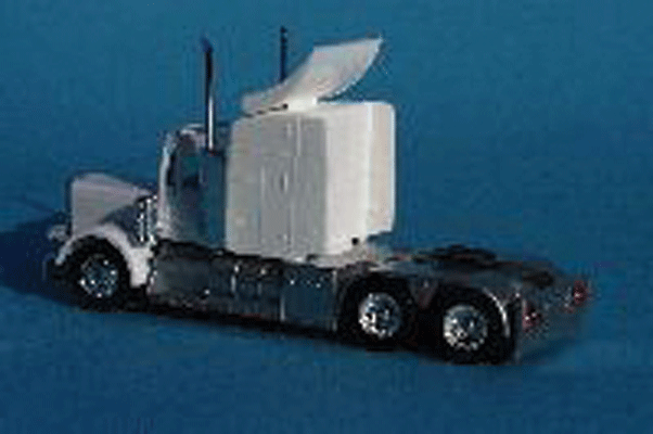 Sleeper For American Semi Tractors -- Peterbilt Style w/Spolier Wing