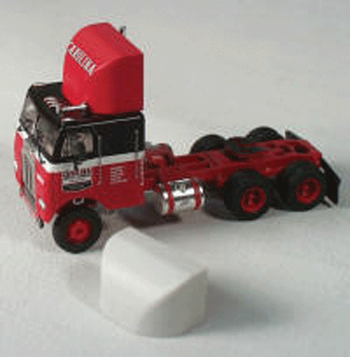 Modern Tractor Airdams pkg(2) -- For Athearn, Promotex, Herpa & Most Cabover Tractors