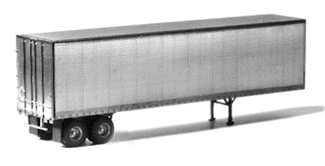 Fruehauf 40' "Z" Trailer -- Beaded Side