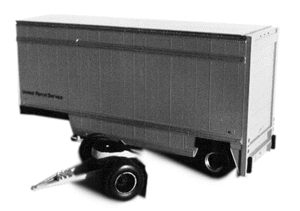 28' Parcel Trailer -- Undecorated