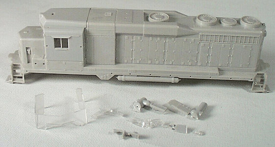 Unpainted Body Shell -- EMD GP30