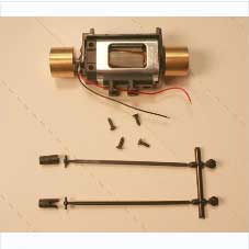 Locomotive Repowering Kit w/Hex Flywheels -- Fits Basic 4 & 6 Axle Diesels from Athearn, 18 x 36mm Motor